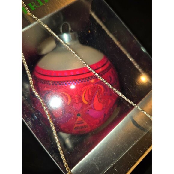 Set Of 3 Vintage Hallmark Mid Mod Tree Trimmer Christmas Ornaments In Box With R - Picture 10 of 15